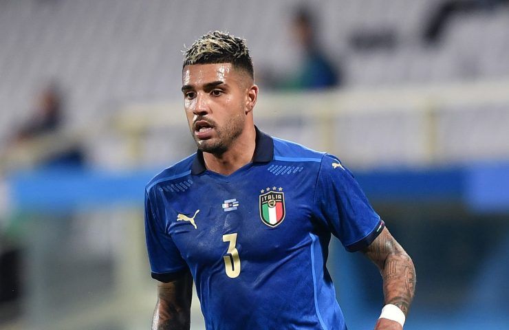 Emerson Palmieri con la maglia della nazionale italiana di calcio