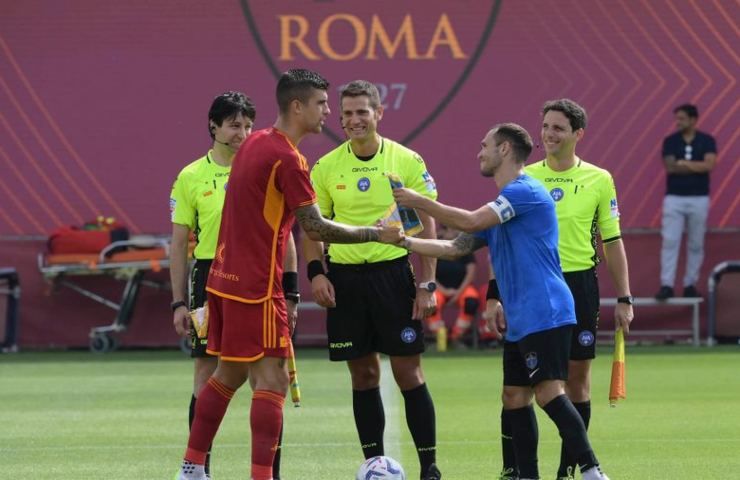Roma Latina amichevole 6-0