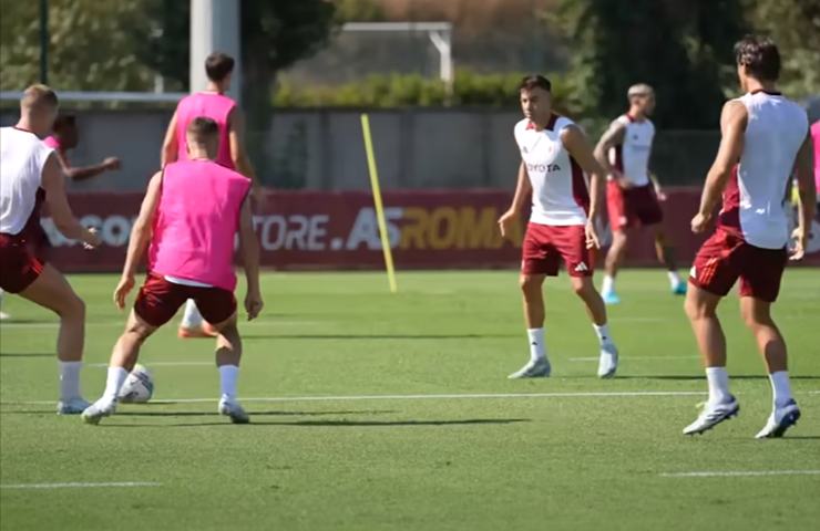 La Roma a Trigoria