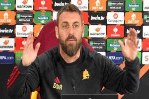 Daniele De Rossi conferenza stampa