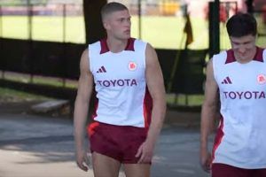 Dovbyk primo allenamento Roma