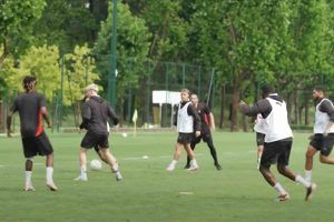 Allenamento Milan