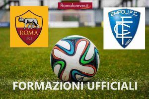 Formazioni Ufficiali Roma-Empoli