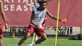 Sangaré in allenamento roma