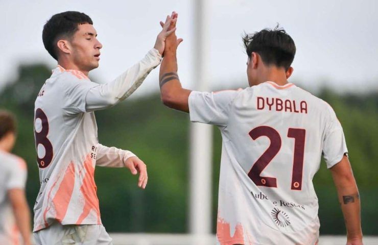 Matias Soulé e Dybala