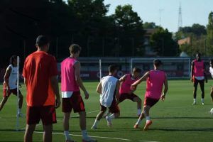 Allenamento Roma