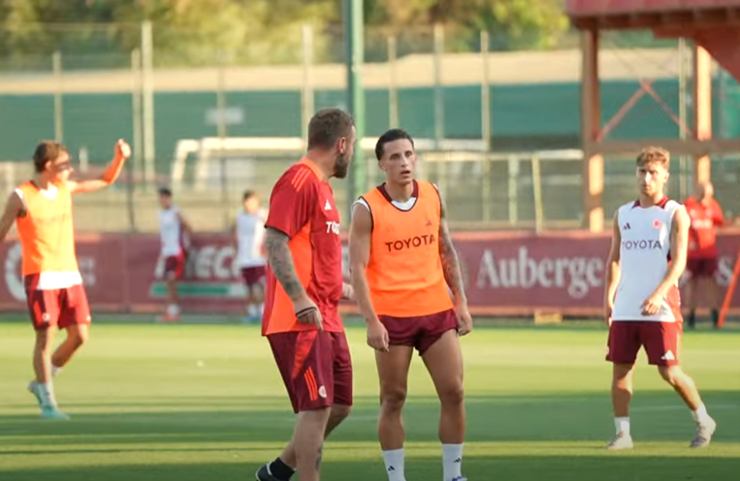 Allenamento Roma