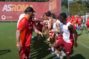 Allenamento Roma