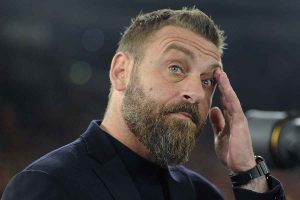 lite Mancini-De Rossi post Cagliari