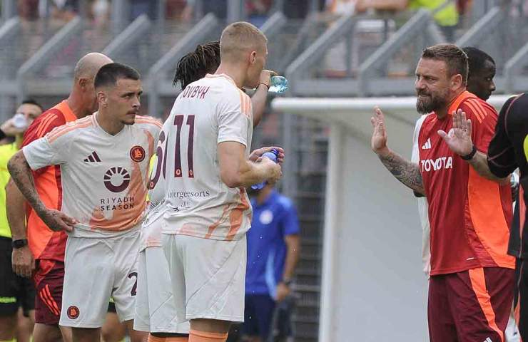 Daniele De Rossi e Artem Dovbyk