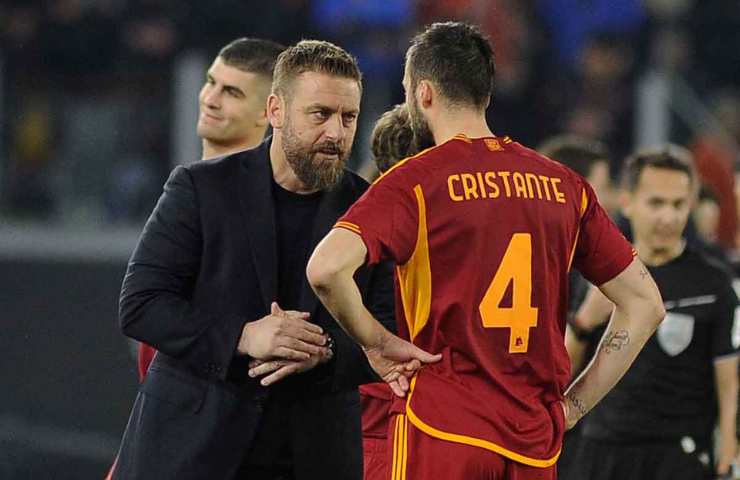 Daniele De Rossi e Bryan Cristante 