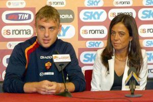 Rosella Sensi e Daniele De Rossi