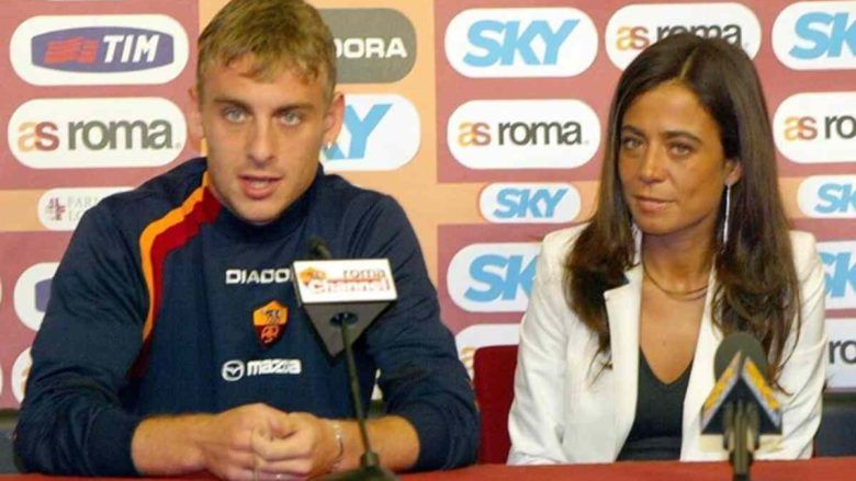 Rosella Sensi e Daniele De Rossi