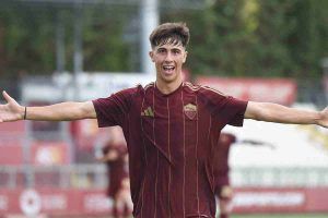 Federico Coletta, giocatore della Roma Primavera - asroma.com (romaforever.it)