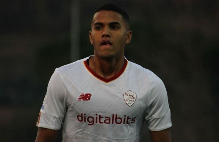 Joao Costa con la maglia della Roma