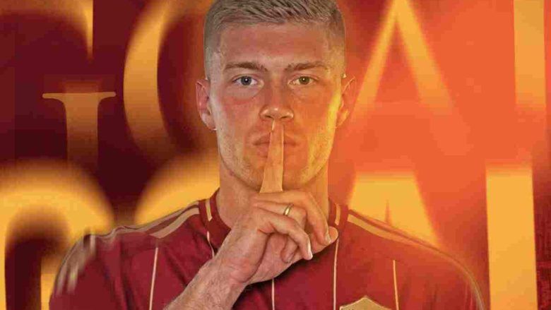 La grafica dedicata dalla Roma per il gol di Artem Dovbyk - asroma.com (romaforever.it)