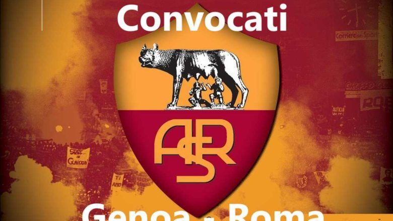 Convocati Genoa-Roma