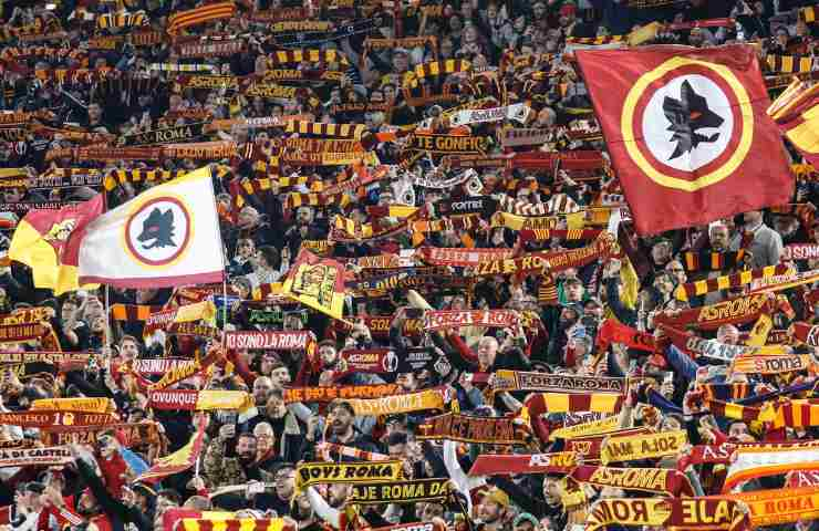 Roma tifosi stadio