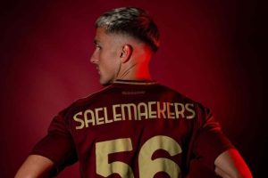 Roma infortunio Saelemaekers tempi recupero