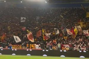 Roma nuovo striscione