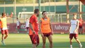 Allenamento a Trigoria