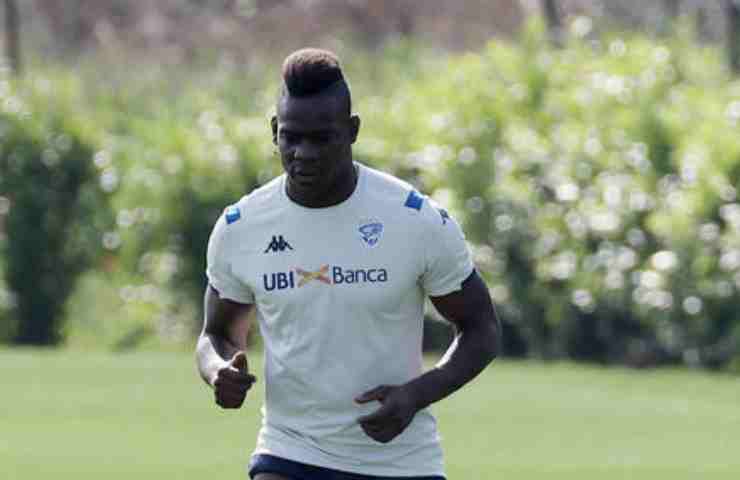 balotelli allenamento