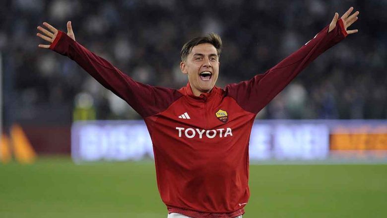 dybala esulta