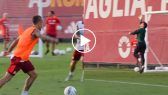 gol angelino in allenamento