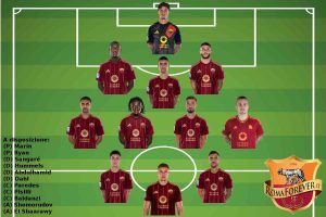 probabile formazione Roma Venezia