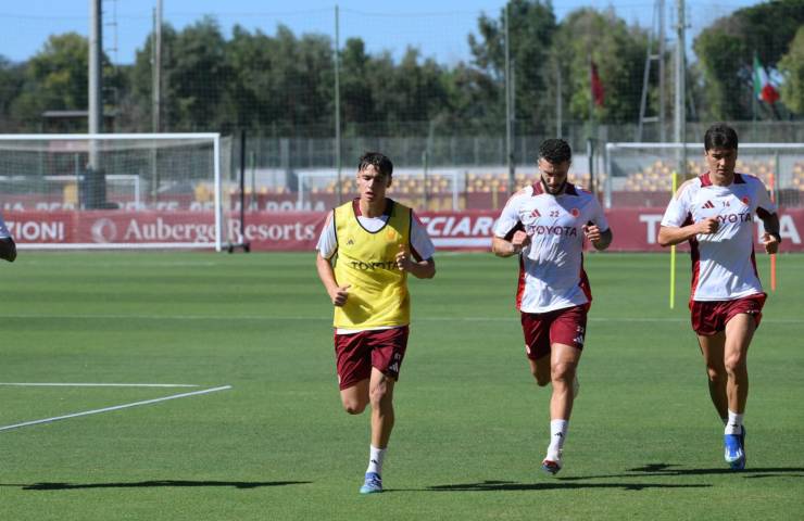 Allenamento Roma