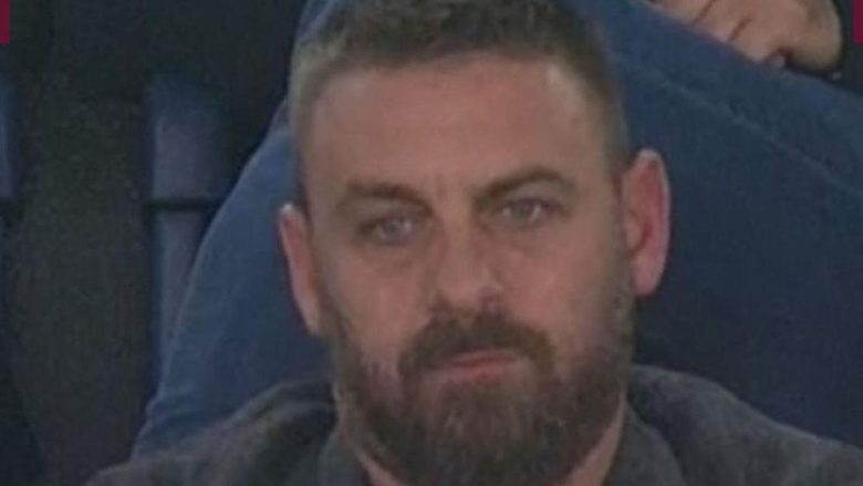 Daniele De Rossi torna all'Olimpico per vedere la Nazionale