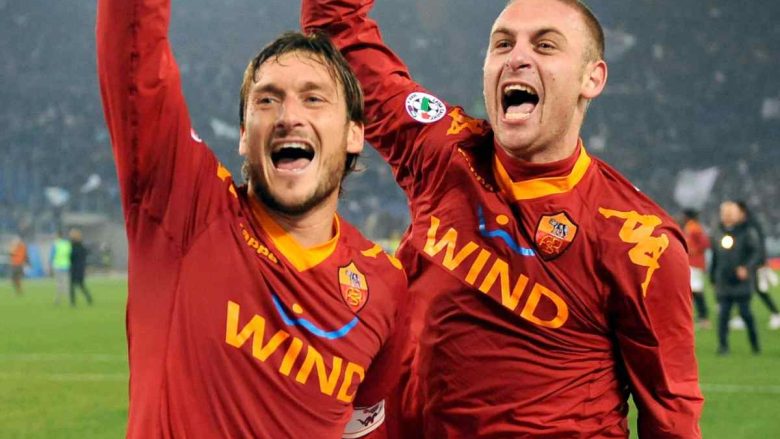 Totti de Rossi Elfsborg Roma foto