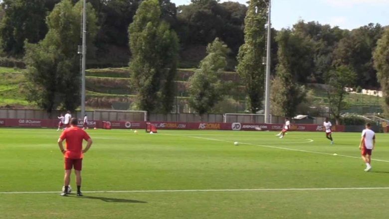 Allenamento a Trigoria