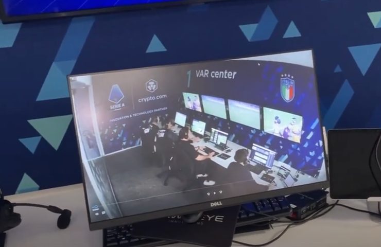 Il Var Center a Lissone