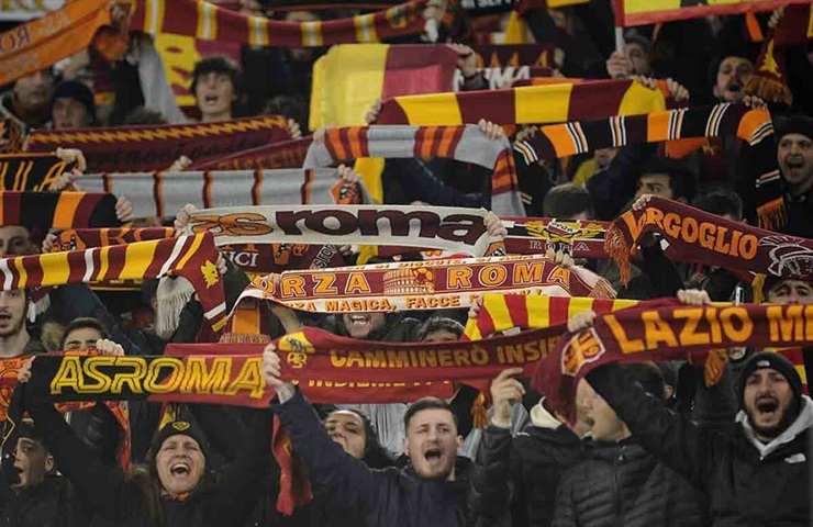 Tifosi della Roma in trasferta