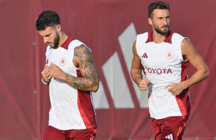 Allenamento a Trigoria