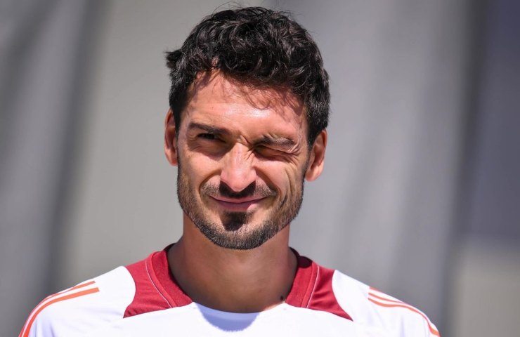 Hummels Roma allenamento