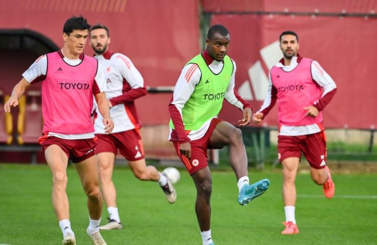 Allenamento Roma