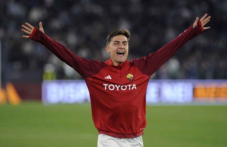 dybala esulta