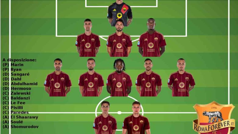 formazione tipo Roma oggi giocherebbe così Ranieri