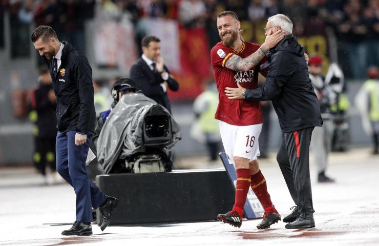 ranieri nuovo allenatore roma de rossi romaforever