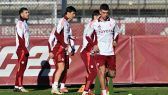 Allenamento a Trigoria