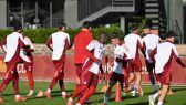 allenamento a Trigoria