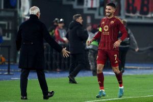 lorenzo pellegrini roma braga europa league