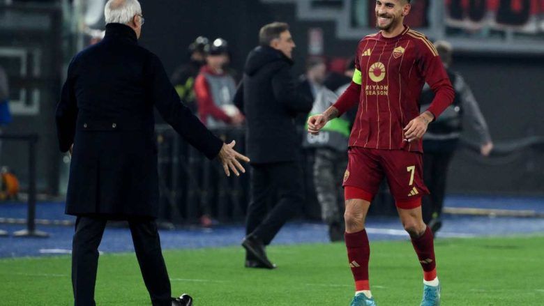 lorenzo pellegrini roma braga europa league