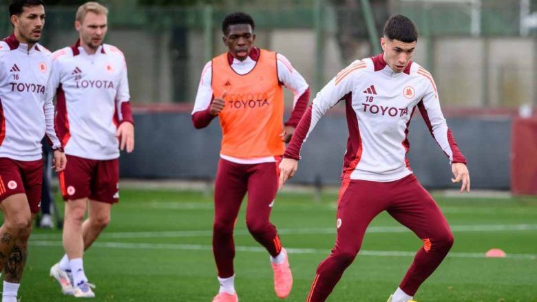 Allenamento a Trigoria