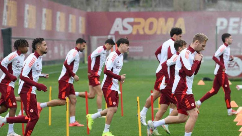 Allenamento a Trigoria