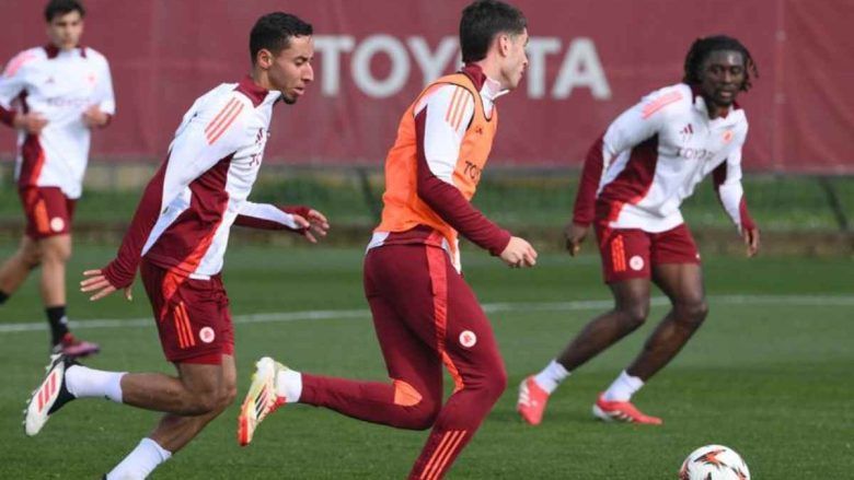 Allenamento della Roma