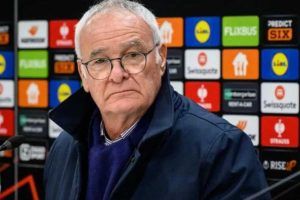 Ranieri in conferenza stampa