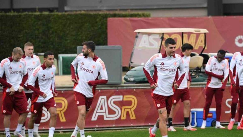 Roma allenamento